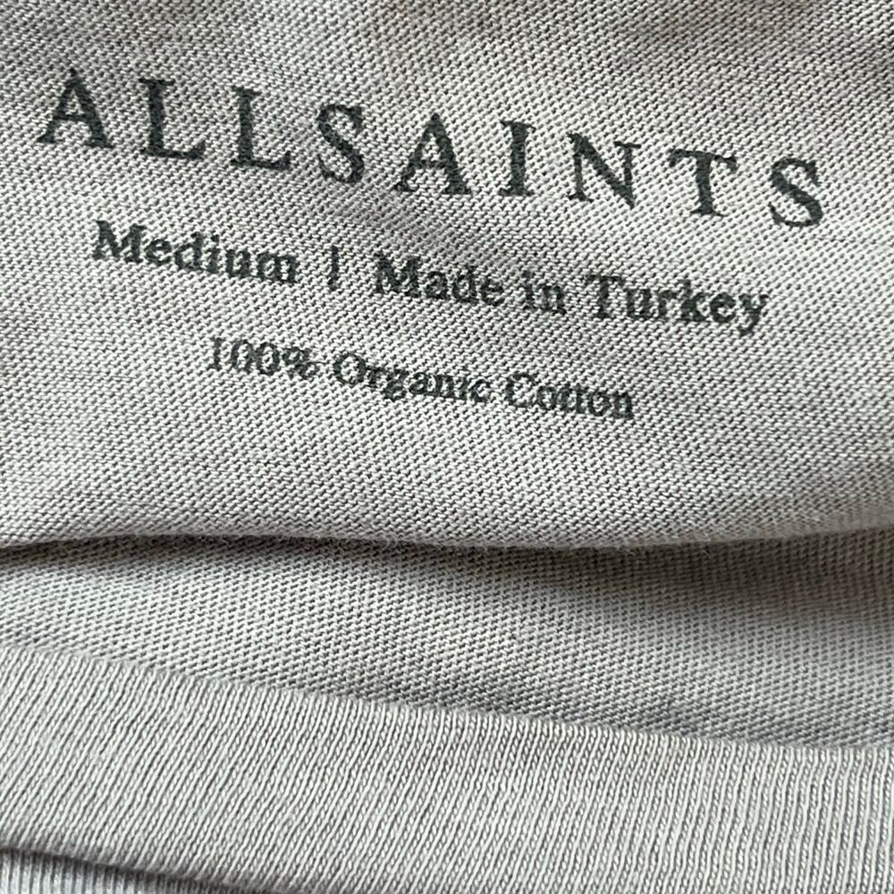All saints Crewneck T-shirt mauve men’s small casual everyday lightweight - Picture 5 of 6